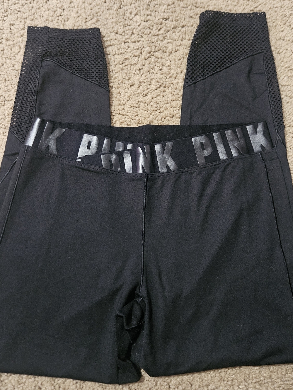 PINK Victoria's Secret Cropped Activewear Leggings Capris